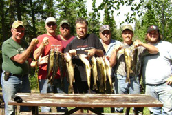 English River Hunting and Fishing - English Shores Outfitter and Resort Walleye Fishing